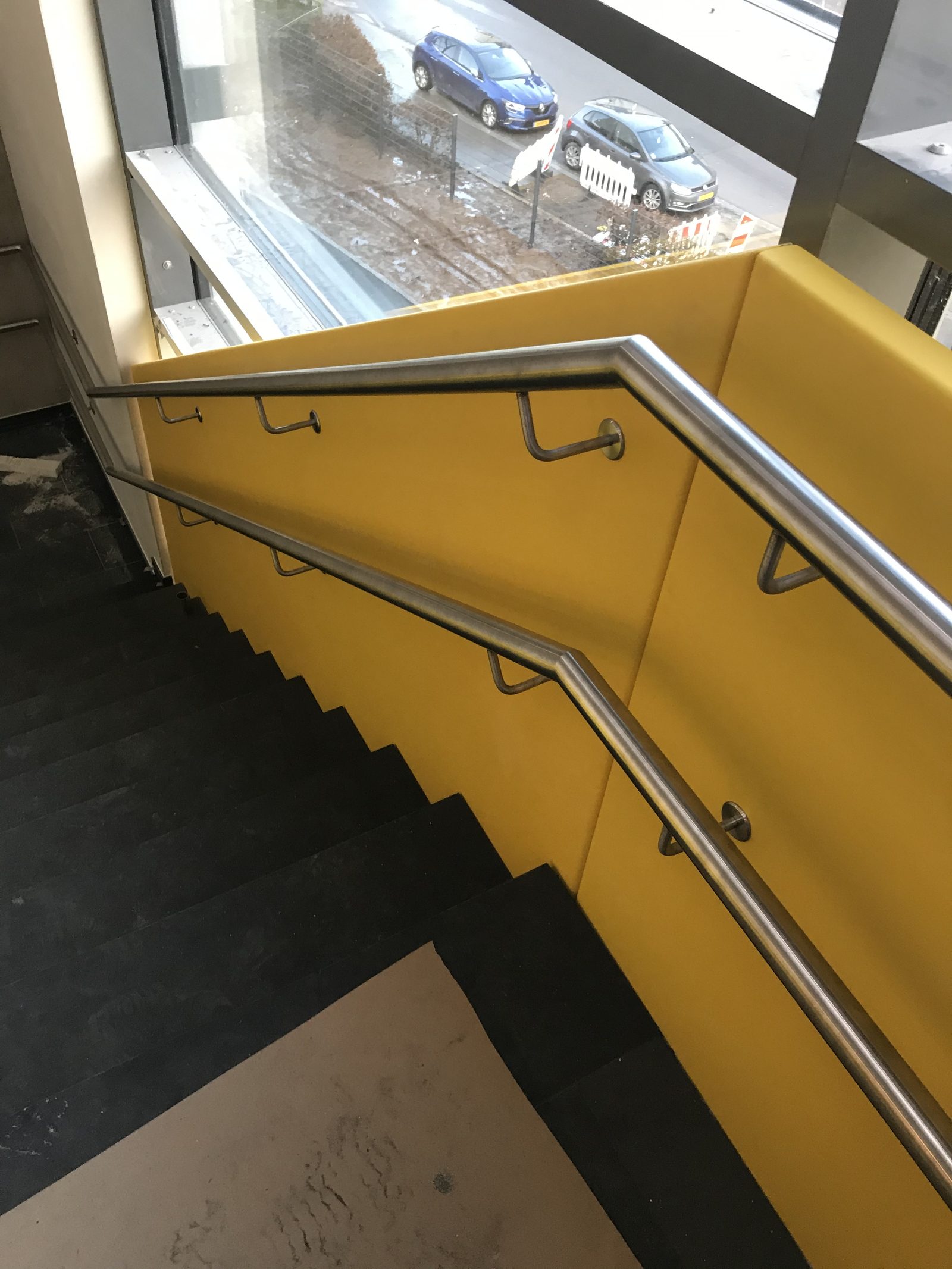 Double main courante inox intérieure — Archimetal